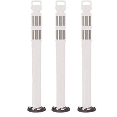PRO-SAFE - Traffic Barrels, Delineators & Posts Type: Delineator Post Material: Polyethylene - Industrial Tool & Supply