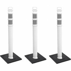 PRO-SAFE - Traffic Barrels, Delineators & Posts Type: Delineator Post Material: Polyethylene - Industrial Tool & Supply