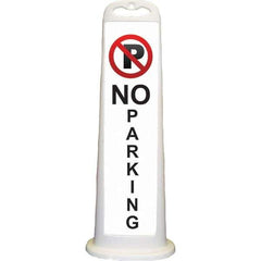 PRO-SAFE - Traffic Barrels, Delineators & Posts Type: Vertical Panel Material: Polyethylene - Industrial Tool & Supply