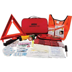 PRO-SAFE - Highway Safety Kits Type: Emergency Roadside Kit Number of Pieces: 79 - Industrial Tool & Supply