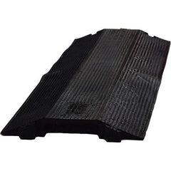 PRO-SAFE - 36" Long x 10-1/2" Wide x 1-1/2" High, Polyurethane Ramp Cable Guard - 8,850 Lb Load Limit - Industrial Tool & Supply