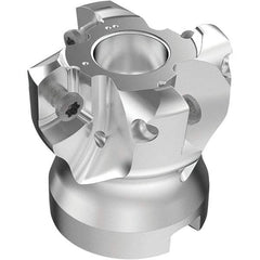 Seco - 4 Inserts, 27.5mm Cutter Diam, 1.8mm Max Depth of Cut, Indexable High-Feed Face Mill - 16mm Arbor Hole Diam, 0.3307" Keyway Width, 40mm High, R220.21-LP09 Toolholder, LPKT09 Inserts, Series High Feed - Industrial Tool & Supply