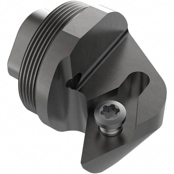 Seco - Left Hand Cut, Size GL25, DC11T3 Insert Compatiblity, Internal Modular Turning & Profiling Cutting Unit Head - 17mm Ctr to Cutting Edge, 18mm Head Length, Through Coolant, Series Steadyline ISO Turning - Industrial Tool & Supply