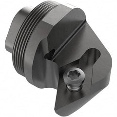 Seco - Left Hand Cut, Size GL25, DC11T3 Insert Compatiblity, Internal Modular Turning & Profiling Cutting Unit Head - 17mm Ctr to Cutting Edge, 18mm Head Length, Through Coolant, Series Steadyline ISO Turning - Industrial Tool & Supply