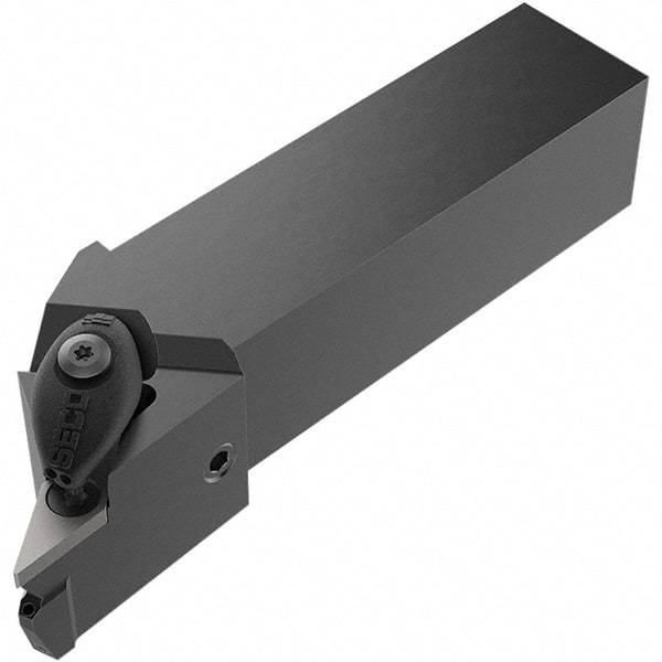 Seco - DVJBR, Right Hand Cut, 93° Lead Angle, 25mm Shank Height x 25mm Shank Width, Neutral Rake Indexable Turning Toolholder - 122mm OAL, VB1604 Insert Compatibility, Series Jetstream - Industrial Tool & Supply