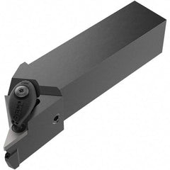 Seco - DVJBR, Right Hand Cut, 93° Lead Angle, 25mm Shank Height x 25mm Shank Width, Neutral Rake Indexable Turning Toolholder - 122mm OAL, VB1604 Insert Compatibility, Series Jetstream - Industrial Tool & Supply