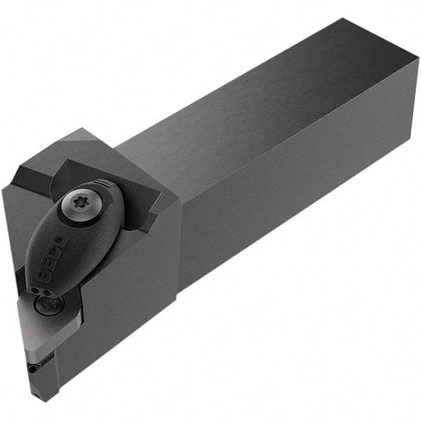 Seco - DDJNR, Right Hand Cut, 93° Lead Angle, 25mm Shank Height x 25mm Shank Width, Negative Rake Indexable Turning Toolholder - 127mm OAL, DN1506 Insert Compatibility, Series Jetstream - Industrial Tool & Supply