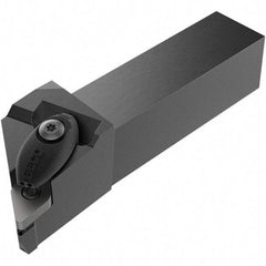 Seco - DDJNR, Right Hand Cut, 93° Lead Angle, 25mm Shank Height x 25mm Shank Width, Negative Rake Indexable Turning Toolholder - 127mm OAL, DN1506 Insert Compatibility, Series Jetstream - Industrial Tool & Supply