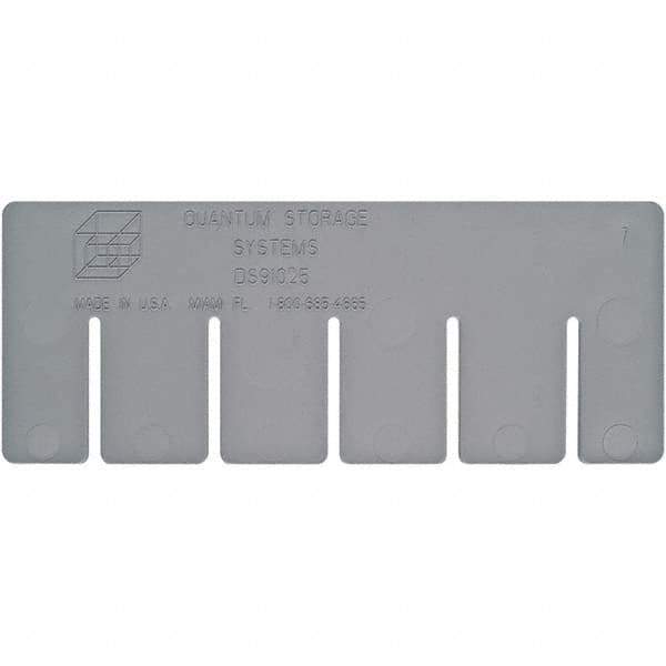 Quantum Storage - Bin Accessories Type: Bin Divider For Use With: DG91025 - Industrial Tool & Supply