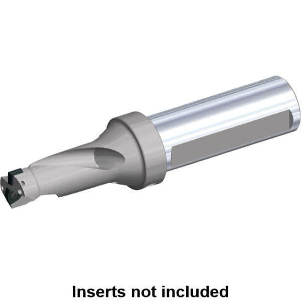 Kennametal - 2.062" Max Drill Depth, 2xD, 1.071" Diam, Indexable Insert Drill - 2 Inserts, 1-1/4" Shank Diam, Flange Shank - Industrial Tool & Supply