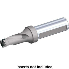 Kennametal - 2.938" Max Drill Depth, 2xD, 1.509" Diam, Indexable Insert Drill - 2 Inserts, 1-1/4" Shank Diam, Flange Shank - Industrial Tool & Supply