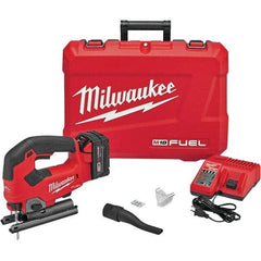 Milwaukee Tool - Cordless Jigsaws Voltage: 18 Strokes per Minute: 0-3500 - Industrial Tool & Supply