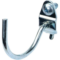 NMC - 2" ID, 2-1/4" Long Pegboard Curved Hook Pegboard Hook - 2-1/4" Projection, Steel - Industrial Tool & Supply