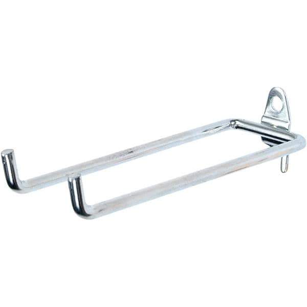NMC - 5-3/4" Long Pegboard Hook - 5-3/4" Projection, 80° Bend, Steel - Industrial Tool & Supply