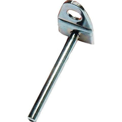 NMC - 2" Long No Bend Single Rod Pegboard Hook - 2" Projection, Steel - Industrial Tool & Supply