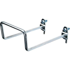 NMC - 5" Long Double Closed End Loop Pegboard Hook - 5" Projection, 80° Bend, Steel - Industrial Tool & Supply