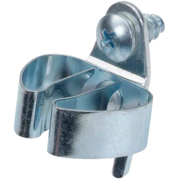 NMC - 1-7/16" Long Extended Spring Clip Pegboard Hook - 1-7/16" Projection, Steel - Industrial Tool & Supply