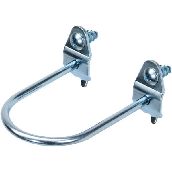 NMC - 1-3/4" ID, 2-7/8" Long Double Mount U Shape Pegboard Hook - 2-7/8" Projection, Steel - Industrial Tool & Supply