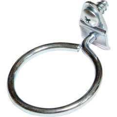 NMC - 2-1/2" Long Single Ring Tool Holder Pegboard Hook - 2-1/2" Projection, Steel - Industrial Tool & Supply