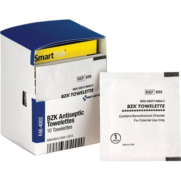 PRO-SAFE - Antiseptics, Ointments, & Creams Type: Antiseptic Form: Wipes - Industrial Tool & Supply