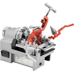 Ridgid - Pipe Threading Machines Maximum Pipe Size Capacity (mm): 37.00 Maximum Pipe Size Capacity (Inch): 1-1/2 - Industrial Tool & Supply