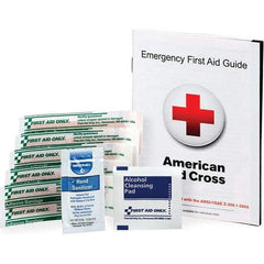 PRO-SAFE - 20 Piece, 1 Person, Guide Pack First Aid Kit - 1/8" Wide x 5-1/4" Deep x 7" High, Bag - Industrial Tool & Supply