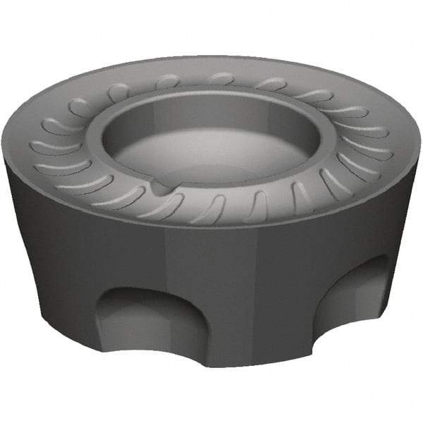 Kennametal - RPPT1204 GDX Grade KCSM40 Carbide Milling Insert - TiN Finish, 4.76mm Thick, 12mm Inscribed Circle - Industrial Tool & Supply