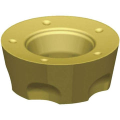 Kennametal - RPPT10T3 432 Grade SP6519 Carbide Milling Insert - TiAlN Finish, 3.97mm Thick, 10mm Inscribed Circle - Industrial Tool & Supply