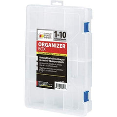 Quantum Storage - Compartment Storage Boxes & Bins Type: Storage Box Number of Compartments: 10.000 - Industrial Tool & Supply