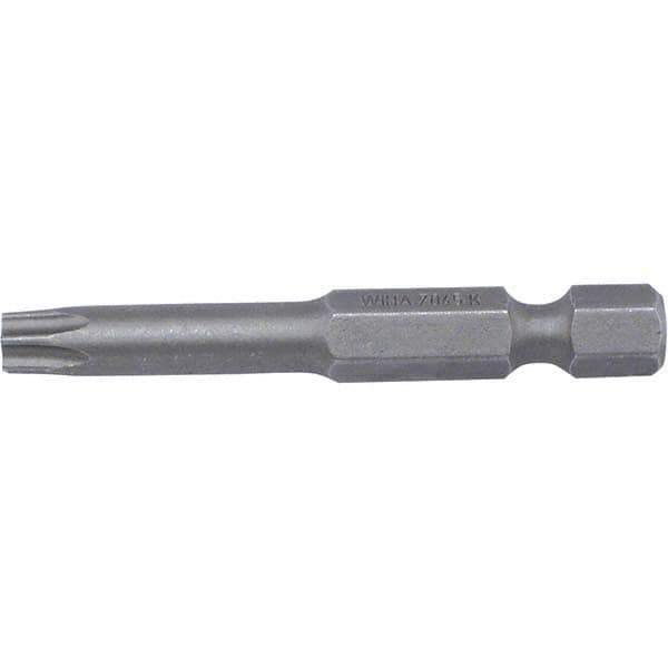 Wiha - T27 Power Bit - 1/4" Drive, 2" OAL - Industrial Tool & Supply