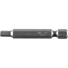 Wiha - 6mm Power Bit - 2-3/4" OAL - Industrial Tool & Supply