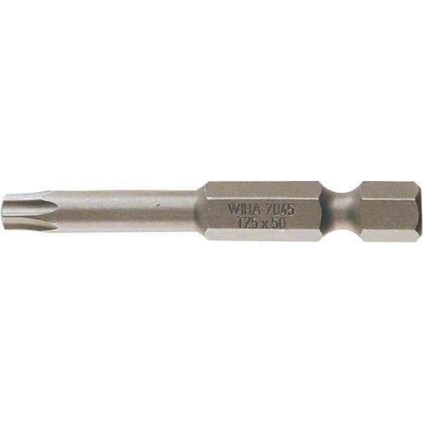 Wiha - T25 Power Bit - 2" OAL - Industrial Tool & Supply