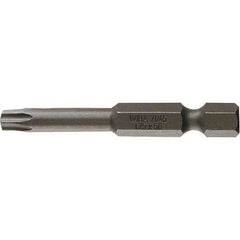 Wiha - T27 Power Bit - 1/4" Drive, 2" OAL - Industrial Tool & Supply