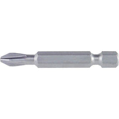 Wiha - #3 Power Bit - 1/4" Drive, 2" OAL - Industrial Tool & Supply