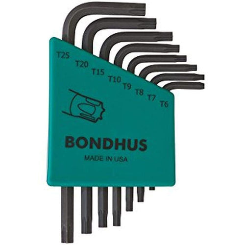 8PC STAR TIP L-WRENCH SET SHORT - Industrial Tool & Supply