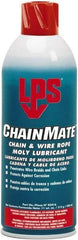 LPS - 16 oz Aerosol Extreme Temperature Chain & Cable Lubricant - Gray/Black, 0 to 300°F - Industrial Tool & Supply