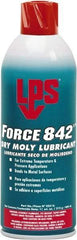 LPS - 11 oz Aerosol Dry Film with Moly Lubricant - Dark Gray, 0°F to 842°F - Industrial Tool & Supply