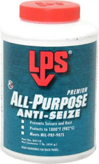 LPS - 1 Lb Can General Purpose Anti-Seize Lubricant - Molybdenum Disulfide, -65 to 1,800°F, Blue/Gray, Water Resistant - Industrial Tool & Supply