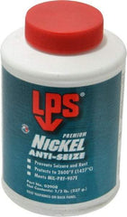 LPS - 0.5 Lb Can Extreme Temperature Anti-Seize Lubricant - Nickel, -65 to 2,600°F, Silver Gray, Water Resistant - Industrial Tool & Supply