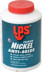 LPS - 1 Lb Can Extreme Temperature Anti-Seize Lubricant - Nickel, -65 to 2,600°F, Silver Gray, Water Resistant - Industrial Tool & Supply