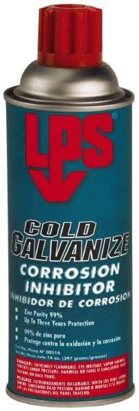 LPS - 14 oz Zinc Cold Galvanizing Compound - Comes in Aerosol - Industrial Tool & Supply