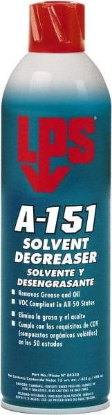 LPS - 20 oz Aerosol Cleaner/Degreaser - Aerosol, Unscented - Industrial Tool & Supply