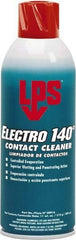 LPS - 11 Ounce Bottle Contact Cleaner - 144°F Flash Point, 15.14 kV Dielectric Strength, Flammable, Plastic Safe - Industrial Tool & Supply