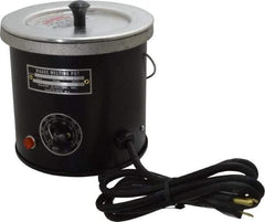 WAAGE - 1 Qt, 3-1/2" Deep, 150 to 450°F, Dip Coat Pot - 5" ID, 115 Volts, 600 Watts - Industrial Tool & Supply