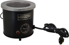 WAAGE - 1 Qt, 3-1/2" Deep, 150 to 450°F, Dip Coat Pot - 5" ID, 230 Volts, 600 Watts - Industrial Tool & Supply