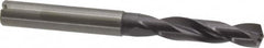 Guhring - 6.4mm 140° Spiral Flute Solid Carbide Screw Machine Drill Bit - Industrial Tool & Supply