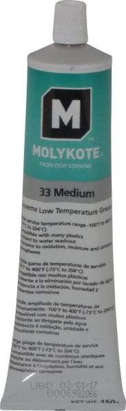 Dow Corning - 5.3 oz Tube Lithium Low Temperature Grease - Pink, Low Temperature, 400°F Max Temp, NLGIG 2, - Industrial Tool & Supply