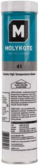 Dow Corning - 14.1 oz Cartridge Lithium High Temperature Grease - Black, High Temperature, 550°F Max Temp, NLGIG 2, - Industrial Tool & Supply