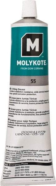 Dow Corning - 5.3 oz Tube Silicone General Purpose Grease - White, 347°F Max Temp, NLGIG 2, - Industrial Tool & Supply