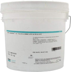 Dow Corning - 8 Lb Can Silicone/Moly Lubricant - White/Light Gray, -40°F to 392°F, Food Grade - Industrial Tool & Supply